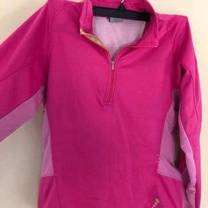 BOGO Nike Sphere dry long sleeve pink built in bra